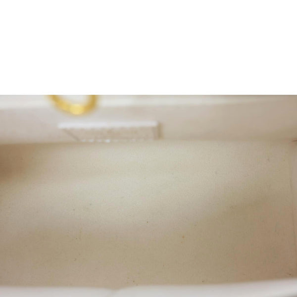 LOUIS VUITTON Onthego PM Monogram Empreinte Tote Bag Beige