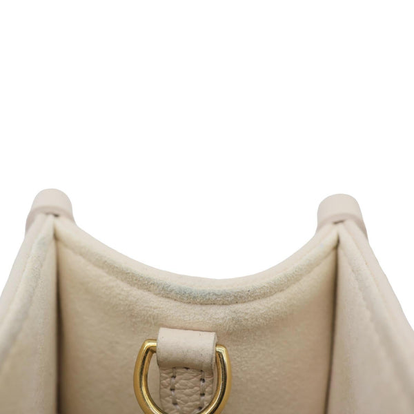 LOUIS VUITTON Onthego PM Monogram Empreinte Tote Bag Beige
