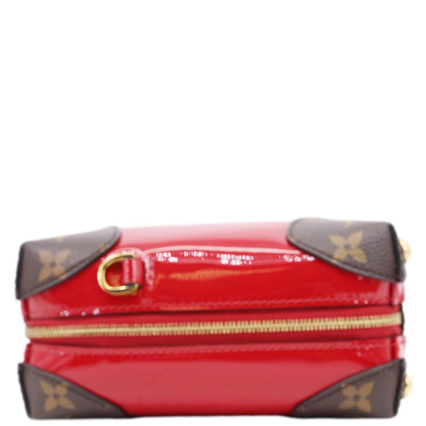 LOUIS VUITTON Venice Patent Miroir Leather Crossbody Bag Scarlet