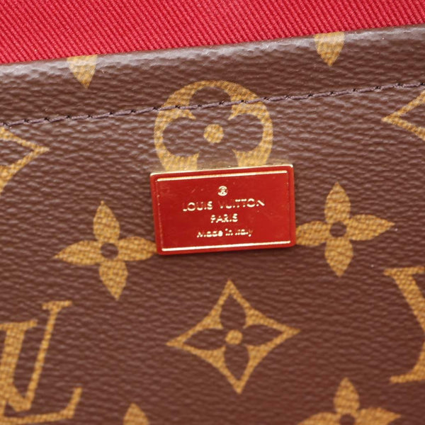 LOUIS VUITTON Venice Patent Miroir Leather Crossbody Bag Scarlet