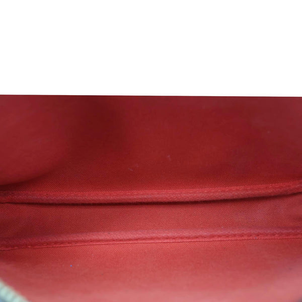 LOUIS VUITTON Pochette Accessoires Damier Ebene Pouch Brown