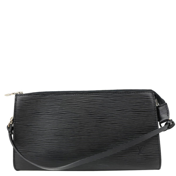 LOUIS VUITTON Pochette Accessoires Epi Leather Shoulder Bag Noir Black