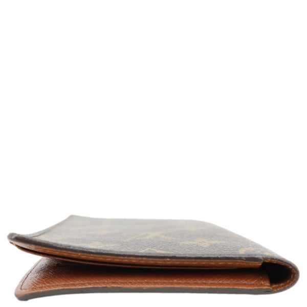 LOUIS VUITTON Monogram Canvas Long Wallet Brown