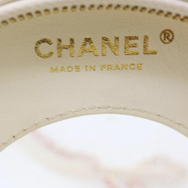 CHANEL Coco Lifesaver Leather Round Crossbody Bag Pink