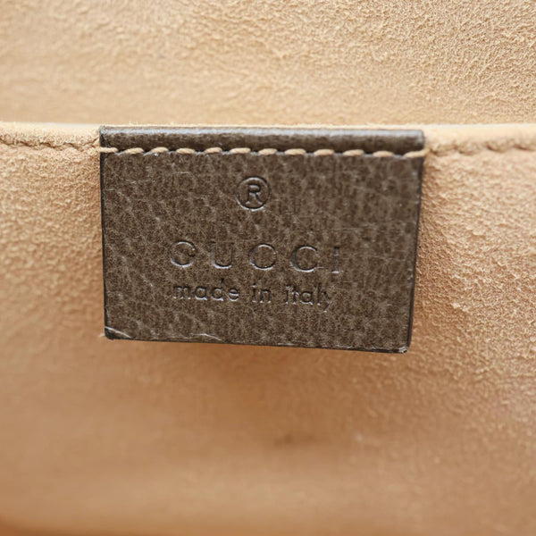 GUCCI Ophidia GG Small Supreme Canvas Tote Bag Beige 547551