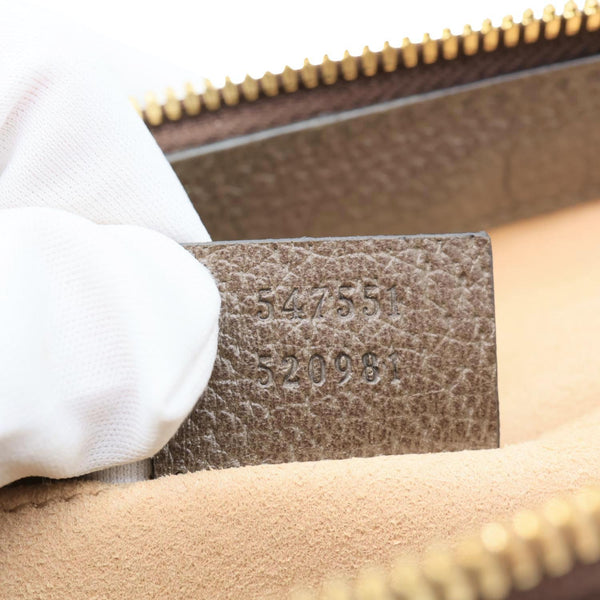 GUCCI Ophidia GG Small Supreme Canvas Tote Bag Beige 547551