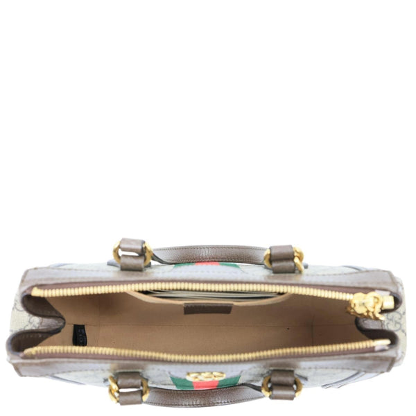 GUCCI Ophidia GG Small Supreme Canvas Tote Bag Beige 547551
