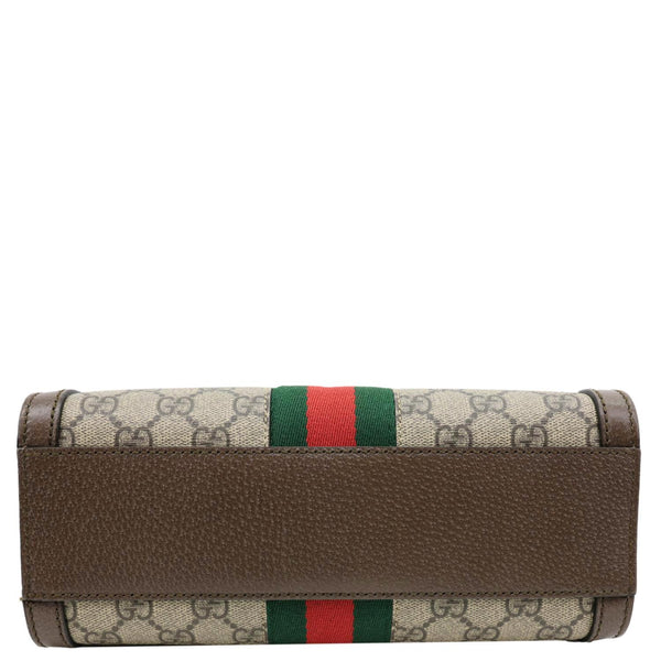 GUCCI Ophidia GG Small Supreme Canvas Tote Bag Beige 547551
