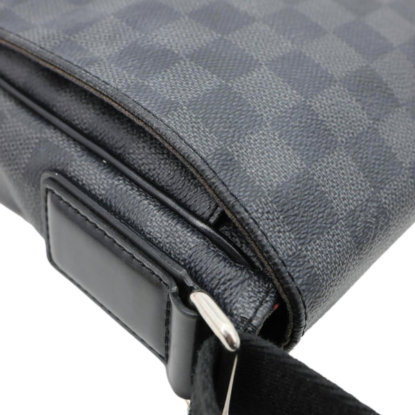 LOUIS VUITTON District PM Damier Graphite Messenger Bag Black