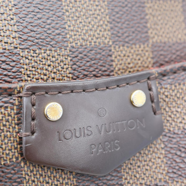 LOUIS VUITTON South Bank Besace Damier Ebene Crossbody Bag Brown