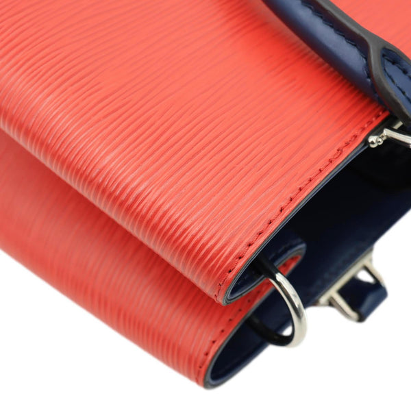 LOUIS VUITTON Kleber PM Epi Leather Shoulder Bag Red