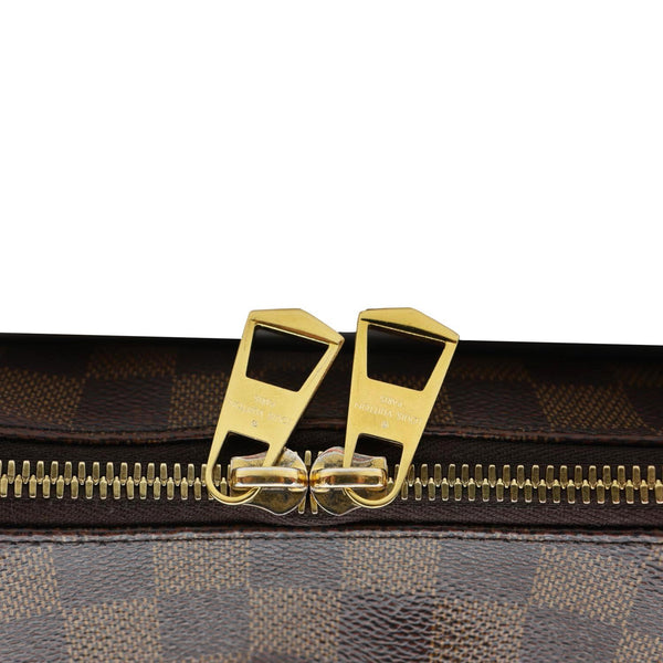 LOUIS VUITTON South Bank Besace Damier Ebene Crossbody Bag Brown