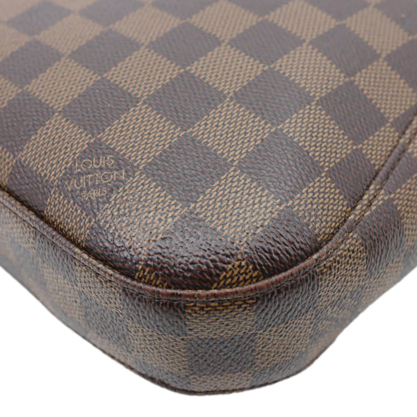LOUIS VUITTON South Bank Besace Damier Ebene Crossbody Bag Brown