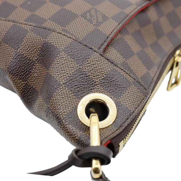 LOUIS VUITTON South Bank Besace Damier Ebene Crossbody Bag Brown