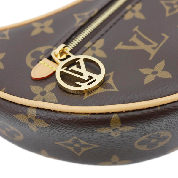 LOUIS VUITTON Loop Monogram Reverse Canvas Hobo Bag Brown