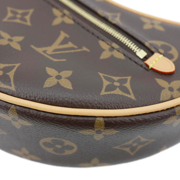 LOUIS VUITTON Loop Monogram Reverse Canvas Hobo Bag Brown