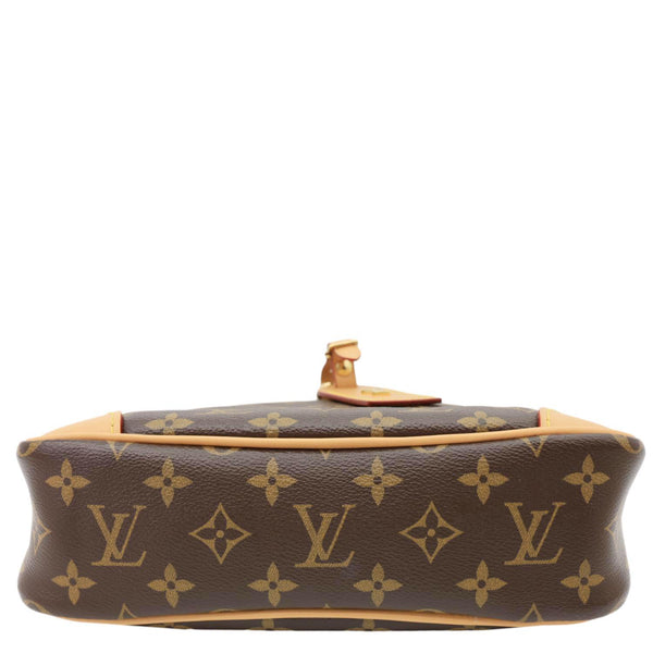 LOUIS VUITTON Odeon NM PM Monogram Canvas Shoulder Bag Brown