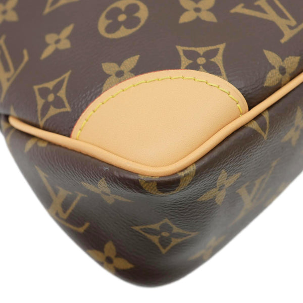 LOUIS VUITTON Odeon NM PM Monogram Canvas Shoulder Bag Brown