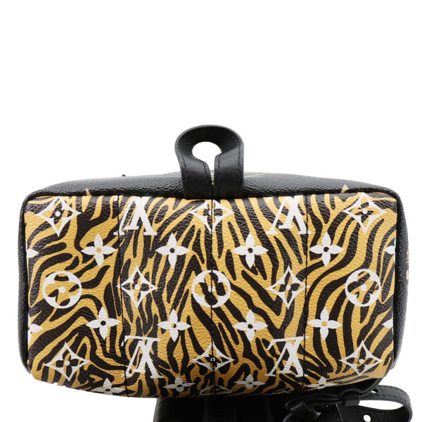 LOUIS VUITTON Palm Springs Jungle PM Monogram Giant Canvas Backpack Black