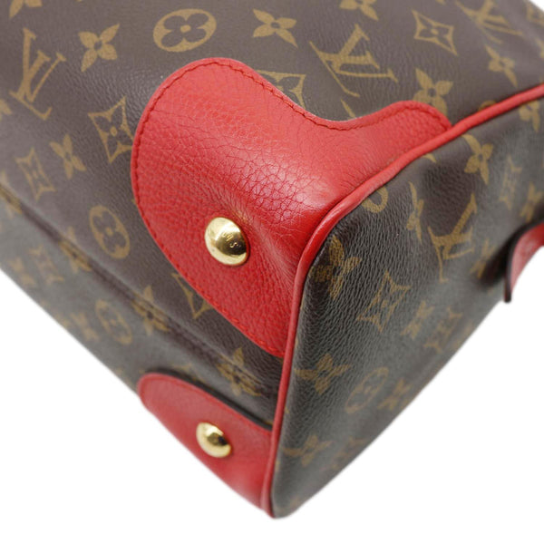 LOUIS VUITTON Retiro NM Monogram Canvas 2Way Shoulder Bag Red