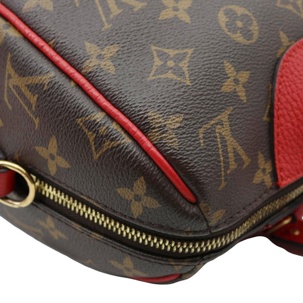LOUIS VUITTON Retiro NM Monogram Canvas 2Way Shoulder Bag Red