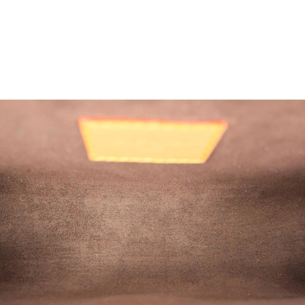 LOUIS VUITTON Camille Pochette Monogram Canvas Shoulder Bag Brown