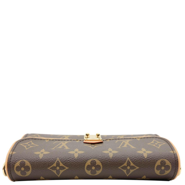 LOUIS VUITTON Camille Pochette Monogram Canvas Shoulder Bag Brown