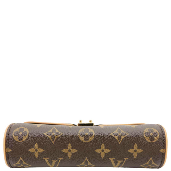 LOUIS VUITTON Camille Pochette Monogram Canvas Shoulder Bag Brown