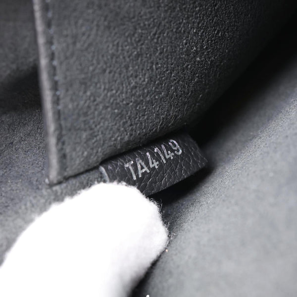 LOUIS VUITTON Mylockme Leather Chain Crossbody Bag Black