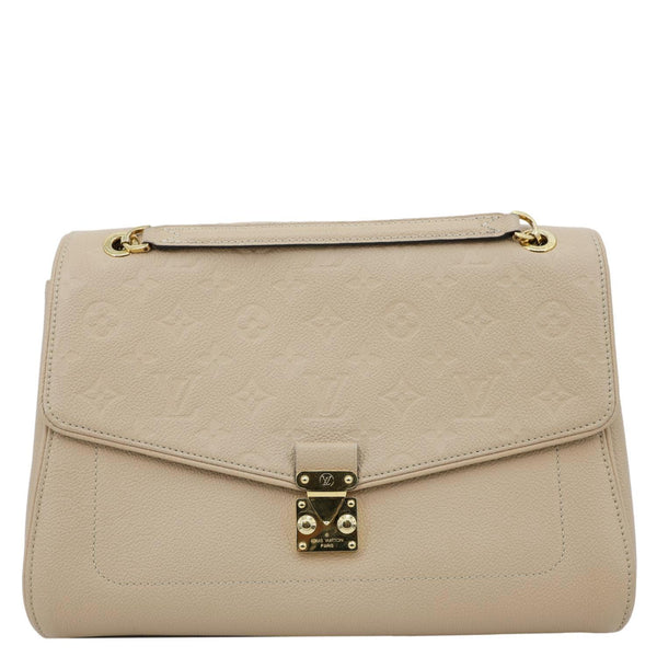 LOUIS VUITTON Saint Germain MM Monogram Leather Shoulder Bag Dune
