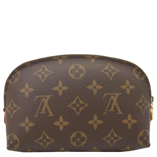 LOUIS VUITTON PM Monogram Canvas Cosmetic Pouch Brown