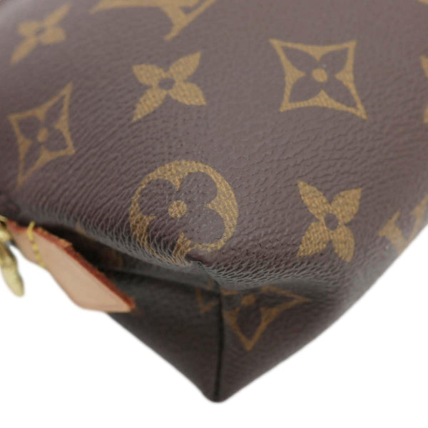 LOUIS VUITTON PM Monogram Canvas Cosmetic Pouch Brown
