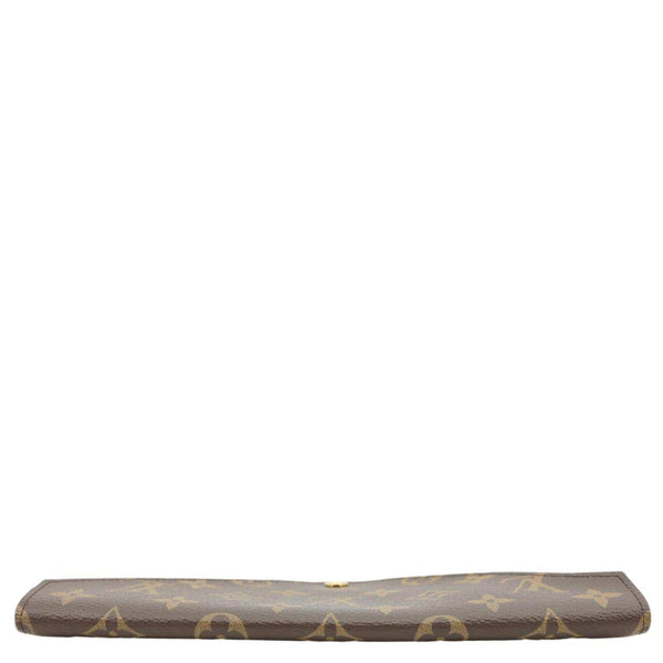 LOUIS VUITTON Kirigami Pochette Large Monogram Canvas Clutch Brown