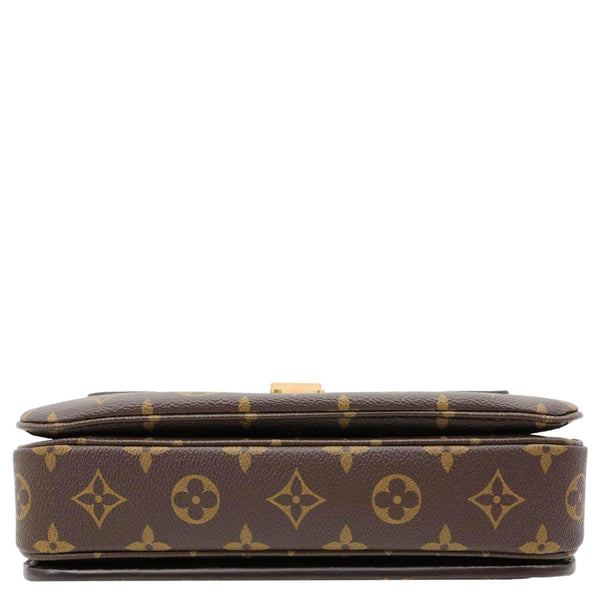 LOUIS VUITTON Metis Pochette Monogram Canvas Crossbody Bag Brown