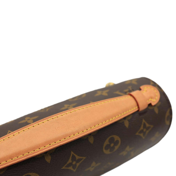 LOUIS VUITTON Metis Pochette Monogram Canvas Crossbody Bag Brown