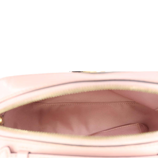 LOUIS VUITTON Saintonge Monogram Canvas Crossbody Bag Pink