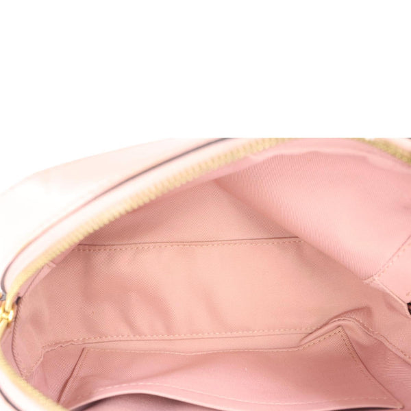 LOUIS VUITTON Saintonge Monogram Canvas Crossbody Bag Pink