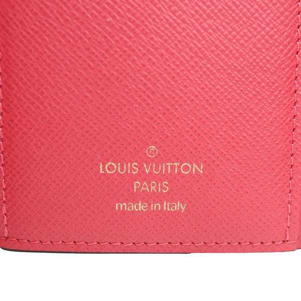 LOUIS VUITTON Christmas Animation Monogram Canvas Wallet Brown
