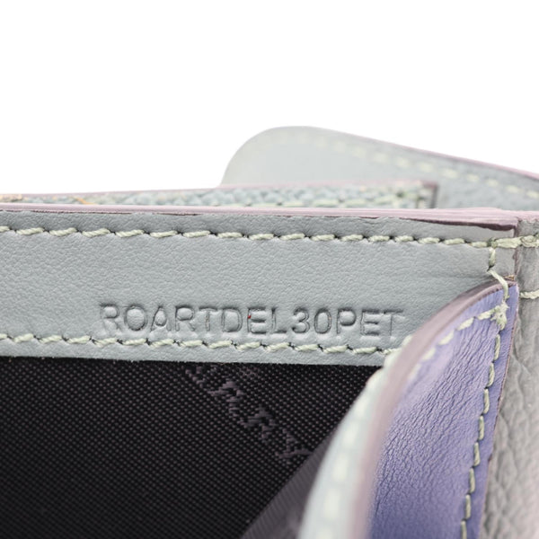 BURBERRY Haymarket Check Canvas Wallet Blue