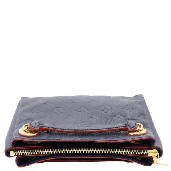 LOUIS VUITTON Surene BB Empreinte Leather Shoulder Bag Navy Blue