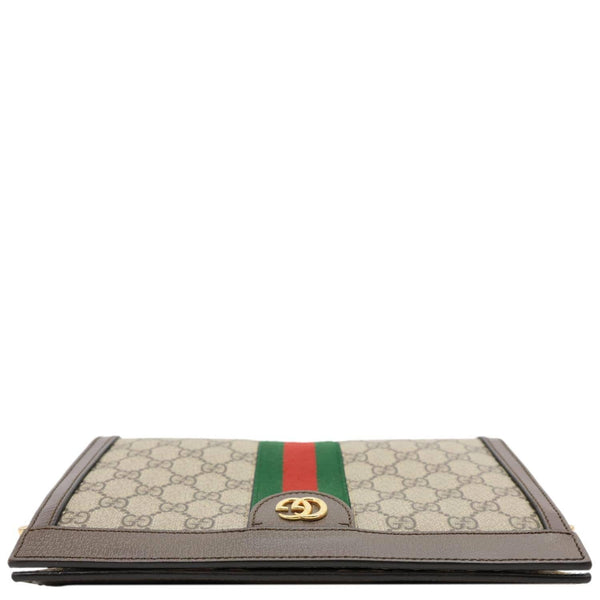 GUCCI GG Ophidia Supreme Canvas Web Chain Shoulder Bag Beige 503877