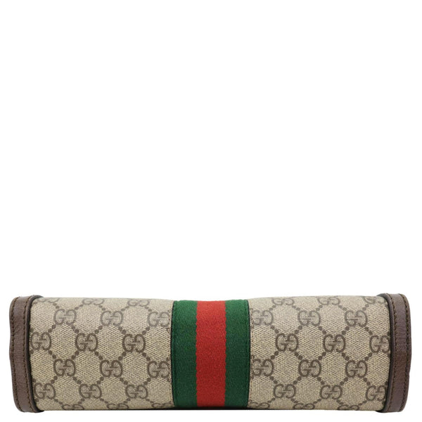 GUCCI GG Ophidia Supreme Canvas Web Chain Shoulder Bag Beige 503877