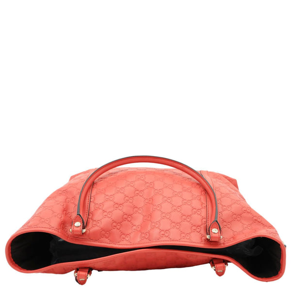 GUCCI Joy Medium GG Leather Tote Bag Red 265695