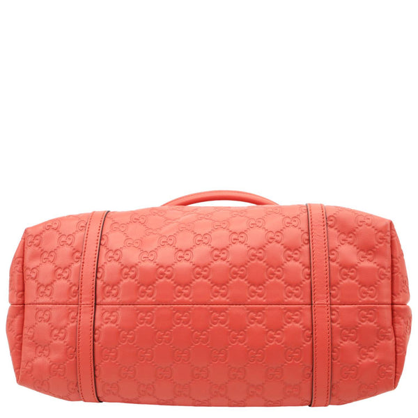 GUCCI Joy Medium GG Leather Tote Bag Red 265695