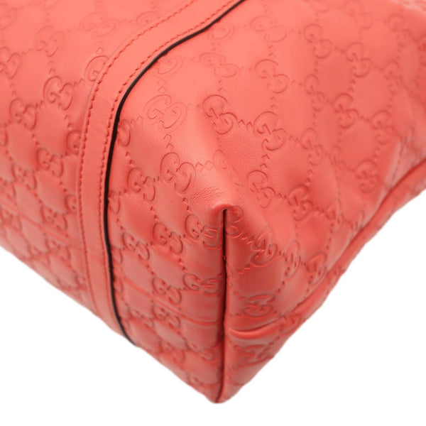 GUCCI Joy Medium GG Leather Tote Bag Red 265695