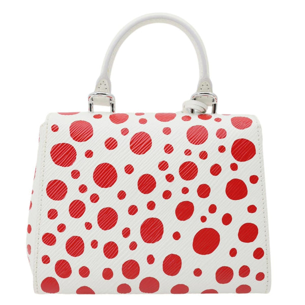 LOUIS VUITTON LV x YK Cluny Mini Monogram Kusama Epi Leather Shoulder Bag Red