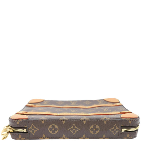 LOUIS VUITTON Soft Trunk PM Monogram Canvas Messenger Bag Brown
