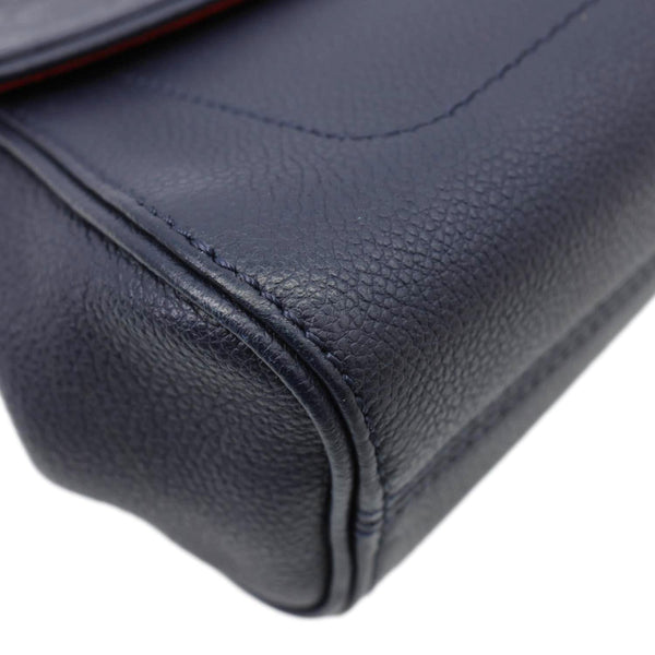 LOUIS VUITTON Saint Germain PM Monogram Empreinte Leather Shoulder Bag Marine