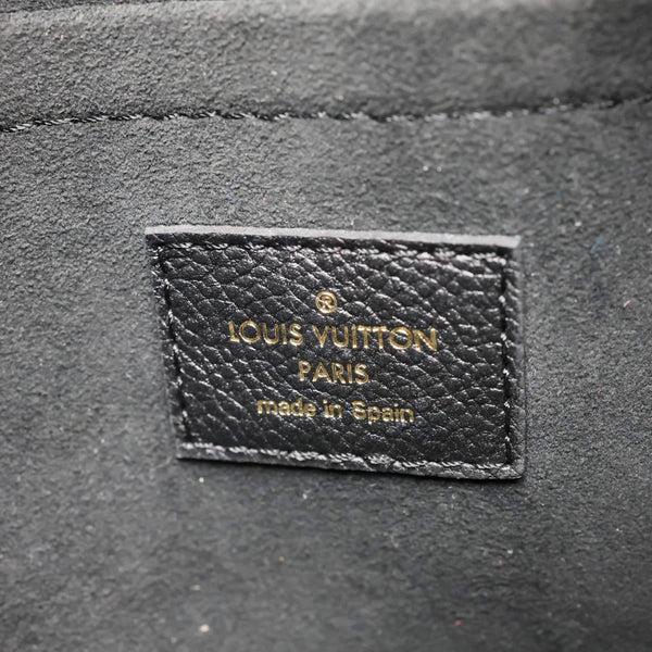 LOUIS VUITTON Bagatelle NM Spring In The City Empreinte Monogram Leather Shoulder Bag Pink