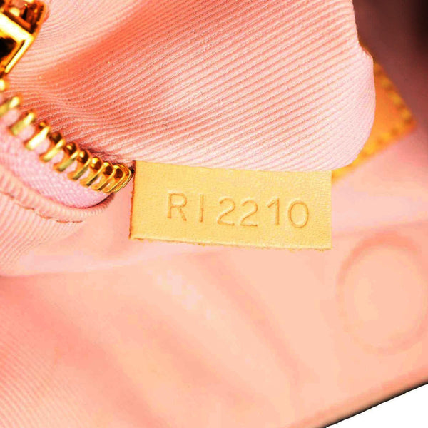 LOUIS VUITTON Graceful PM Damier Azur Tote Bag Rose Ballerine